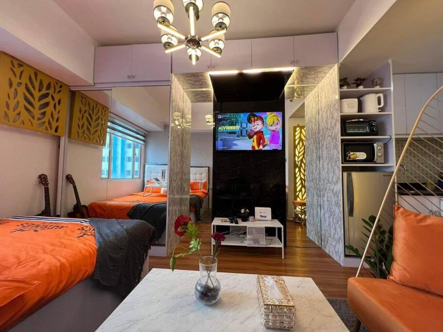 Cozy Studio Unit At Sun Residences 케손시티 외부 사진